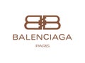 Balenciaga Logo Vector Illustration Royalty Free Stock Photo