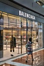 Balenciaga premium brand fashion store Royalty Free Stock Photo