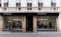 The Balenciaga shop in Montenapoleone street, Milan