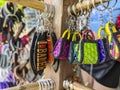 Baler, Aurora, Philippines - Keychains and other novelty items for sale at a souvenir store