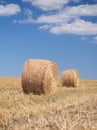 Bales of hay Royalty Free Stock Photo