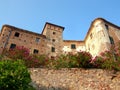 Balestrino castle Royalty Free Stock Photo