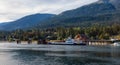 Balfour Ferry Terminal on Kootenay River.