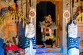 Bali dancers performing Ramayana Ballet at Ubud Royal Palace in Ubud, Bali, Indonesia