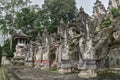 Tourists near the entrance to the Pura Lempuyang temple