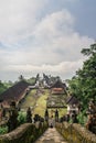 Tourists in the Pura Lempuyang temple