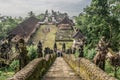 Tourists in the Pura Lempuyang temple