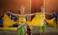 BALI, INDONESIA - 6 JUNE 2018: Traditional Balinese Dance in GWK Garuda Wisnu Kencana Royalty Free Stock Photo