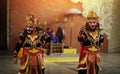 BALI, INDONESIA - 6 JUNE 2018: Traditional Balinese Dance in GWK Garuda Wisnu Kencana Royalty Free Stock Photo