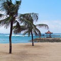 Bali, Indonesia luxury rest on beach