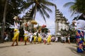 Nyepi, Melasti Ceremony at Bali. Balinese New year