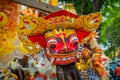 BALI, INDONESIA - MARCH 08, 2017: Impresive hand made structure, Ogoh-ogoh statue built for the Ngrupuk parade, which