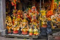 BALI, INDONESIA - MARCH 08, 2017: Impresive hand made structures, Ogoh-ogoh statue built for the Ngrupuk parade, which