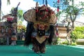 BALI, INDONESIA - MAY 5, 2017: Barong dance on Bali, Indonesia. Barong is a religious dance in Bali based on the great Royalty Free Stock Photo