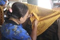 Woman Batik worker