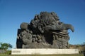 Bali, Indonesia, November 5th 2019 : Garuda statue in Garuda Wisnu Kencana (GWK) Cultural Park Royalty Free Stock Photo