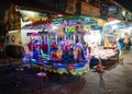 Bali, Indonesia - September 9, 2017 : Rides at Bali local market