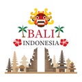 Bali, Indonesia Travel and Attraction Royalty Free Stock Photo