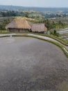 Bali Island, 25 June 2023 : Rice terraces in Jatiluwih, Tabanan, Indonesia. View from above Royalty Free Stock Photo