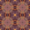 Bali Rose Batik Repeating Seamless Background Pattern