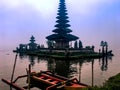 Bali temple at the lake