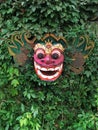 Bali: traditional Barong wooden mask Royalty Free Stock Photo