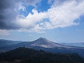 Bali volcano, Agung mountain from Kintamani in Bali