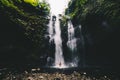 Bali Waterfall Banyumala Twin Waterfalls Royalty Free Stock Photo