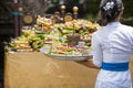 Bali woman offering Royalty Free Stock Photo