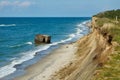 balic sea coast nearby Ahrenshoop Royalty Free Stock Photo