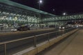 Balice Aiport at night Royalty Free Stock Photo