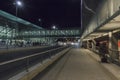 Balice Aiport at night Royalty Free Stock Photo