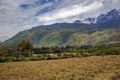 The Baliem Valley is a high mountain valley