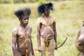 Dani tribesmen at the annual Baliem Valley Festival.