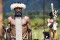 Dani tribesmen at the annual Baliem Valley Festival.