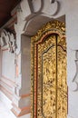 Balinese Carved House Interior, Golden door