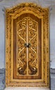 Balinese carving door in Batuan temple, Bali