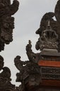 The Balinese culture statue building