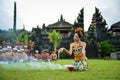 Balinese Dancer Performing A Sacred Dance