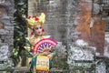 Balinese dancer in traditional outfit