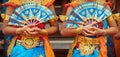 Balinese dancer women in traditional Sarong