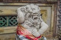 Balinese Demon statue dressed in a sarong