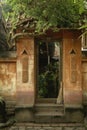 Balinese Doorway and Whisk Broom