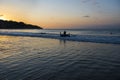 Balinese fisherman traditional boat