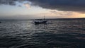 Balinese Fishing Boat at Sindhu Beach Bali