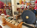 Balinese gamelan for art and Acompanying religious ceremonies