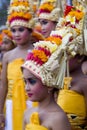 Balinese girl in traditional dress