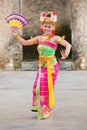 Balinese girls perform Legong and Barong Dance