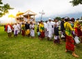 Balinese Hindu procession
