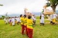 Balinese Hindu procession